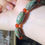 Thumbnail: Amazing Handmade Chinese Tianzhu Agate Bracelet 