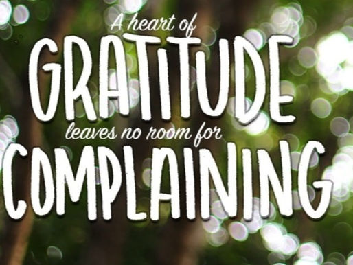 Challenge: No Complaining for 7 Days