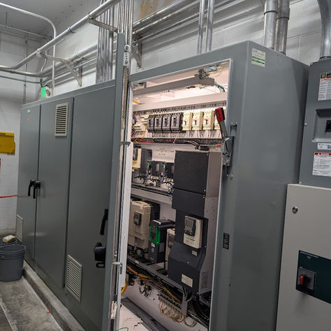 client electrical system during inspection