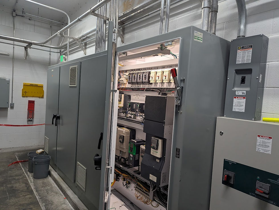 client electrical system during inspection