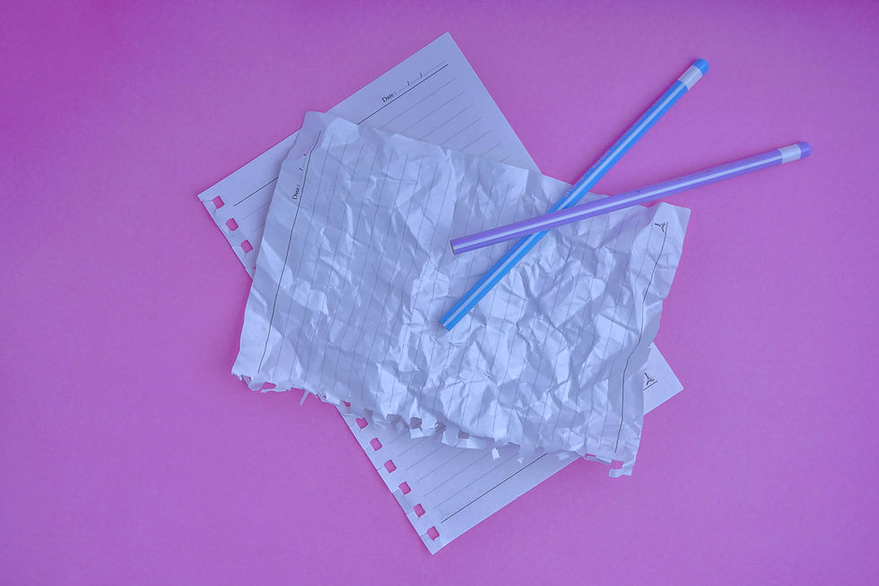 image of paper representing training materials for an AI agent