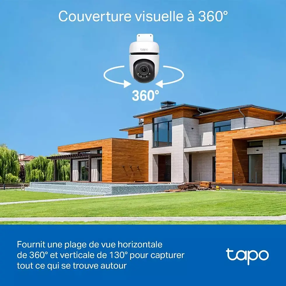 Miniature : Camera de securite interieure et  exterieure  filaire wifi TP-LINK Tapo TC41