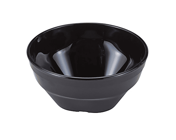 Cambro Camwear Dinnerware Bowls Square Base Black Pack of 48