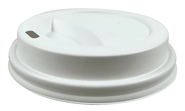 Hotel Emporium Disposable Cup Lids 8 Oz White 1000 Pack