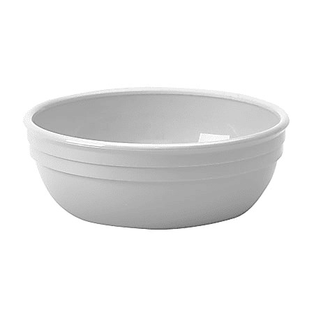 Cambro Camwear Nappie Bowls Polycarbonate White 48 Pack