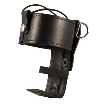 Boston Leather 5486RC Firefighter's Radio Holder with D-Ring