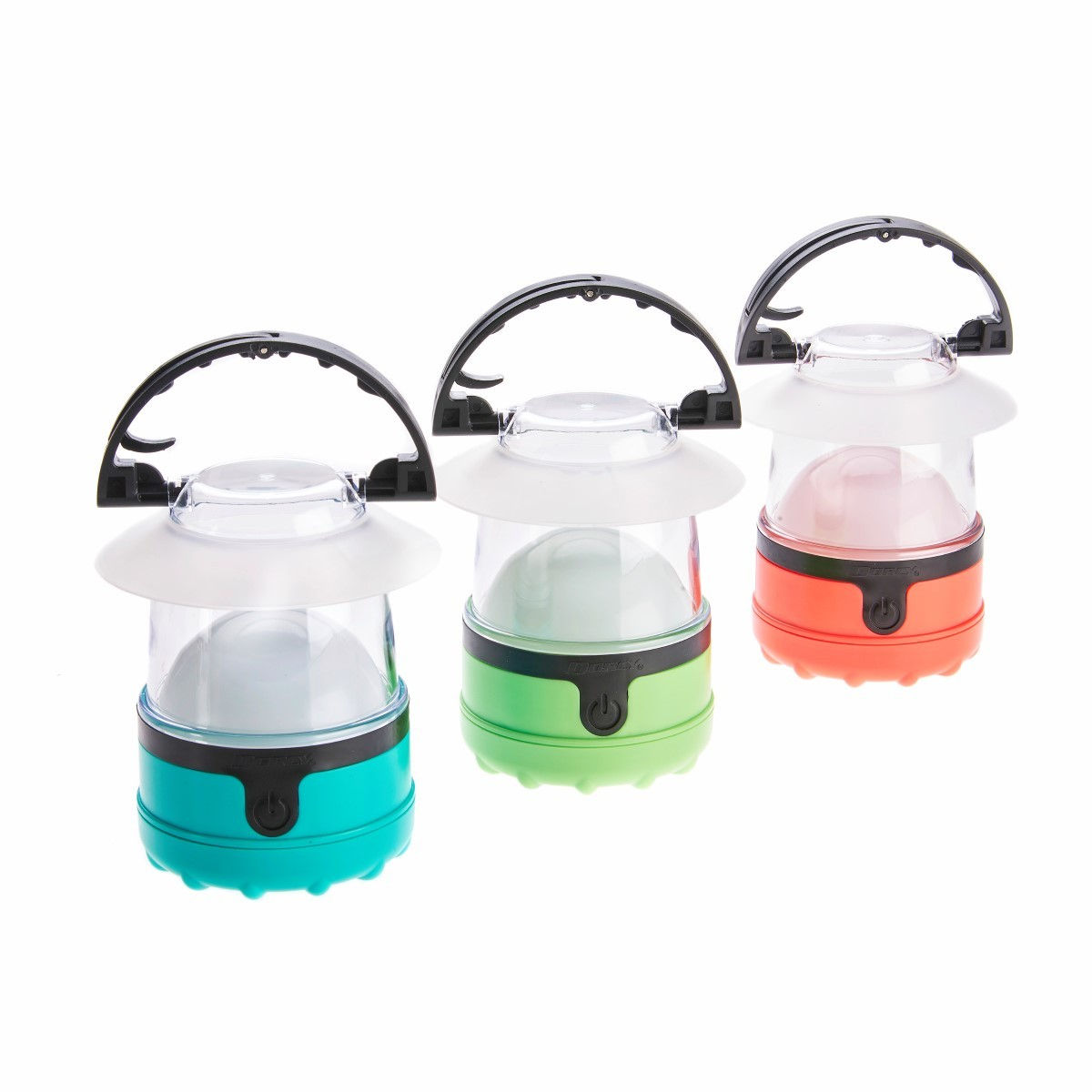 Dorcy LED Mini Lanterns 3 Pack 40 Lumens Assorted Colors