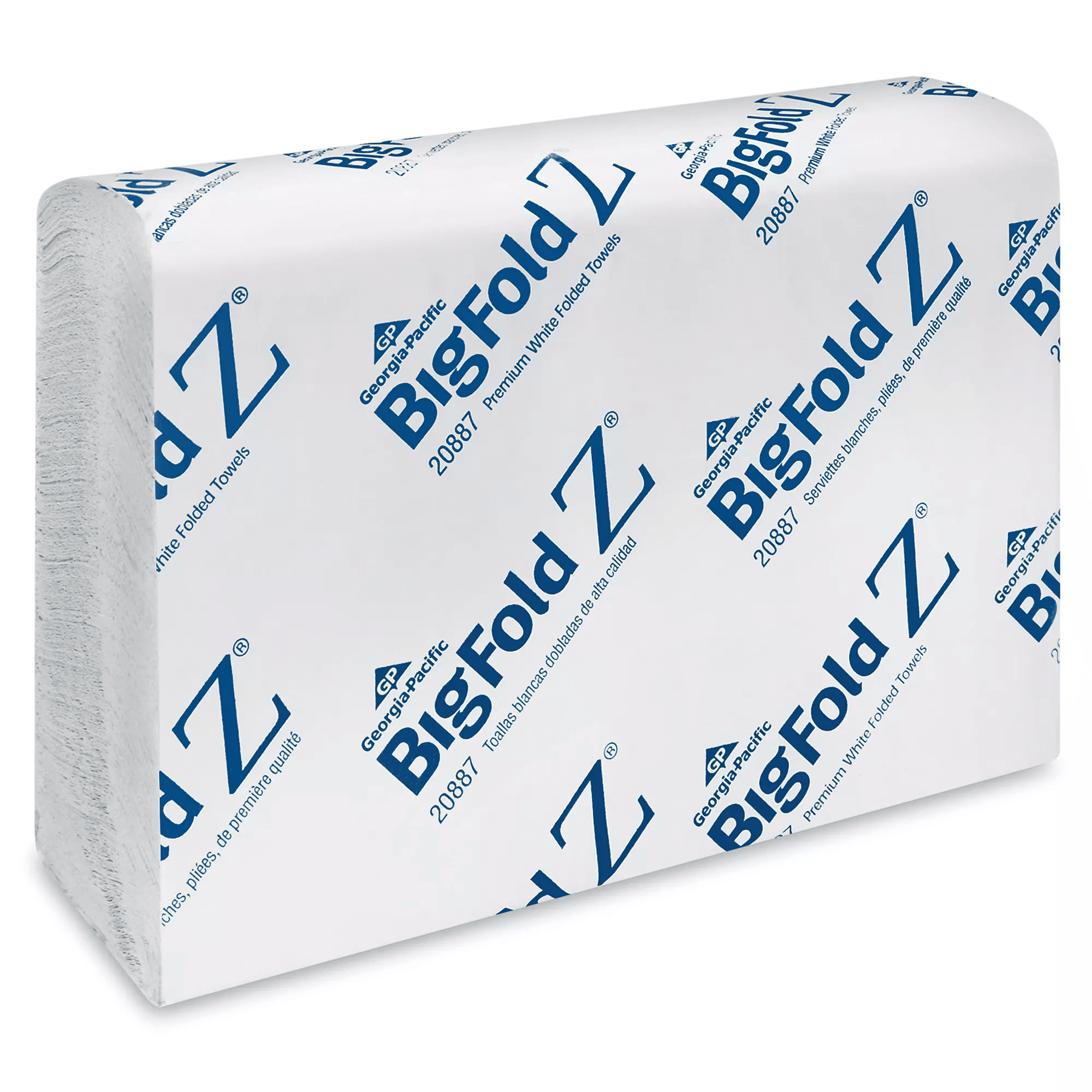 Pacific Blue Ultra BigFold Z Jumbo Multi-Fold Towels White 2,200 Sheets