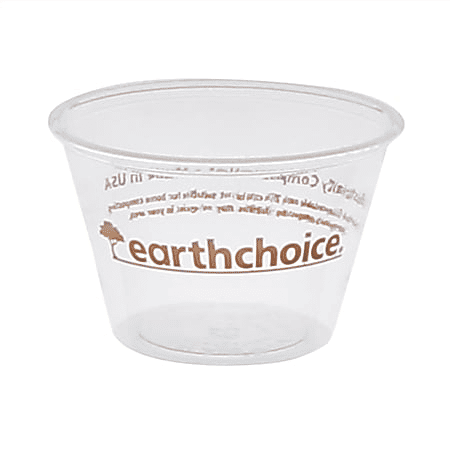 Pactiv Portion Cups 4 Oz Clear Cold Cups 200 Per Sleeve Case Of 12