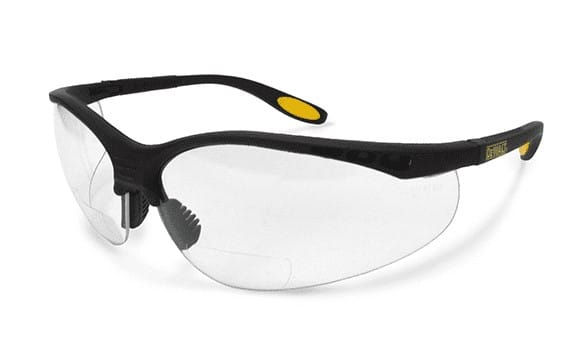 Radians DeWalt DPG59 Reinforcer RX Black Frame With Clear Lens Safety Glasses