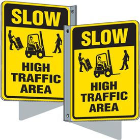 Accuform Signs FRW516RA Reflective Aluminum Caution Sign 18in x 12in