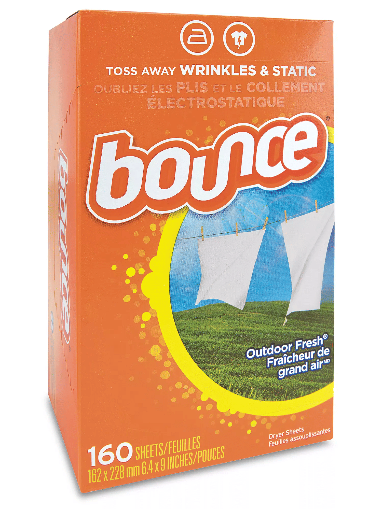 Bounce Dryer Sheets 160 Count Scented