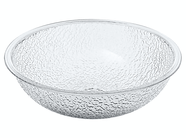 Cambro Round Serving/Salad Bowls 1.67-Quart Clear Pack of 12