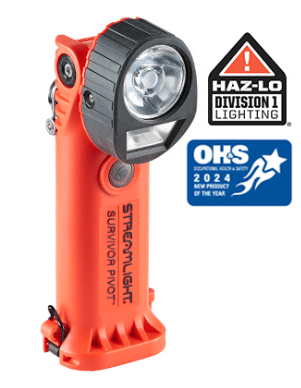 Streamlight 91802 Survivor Pivot Right-Angle Light