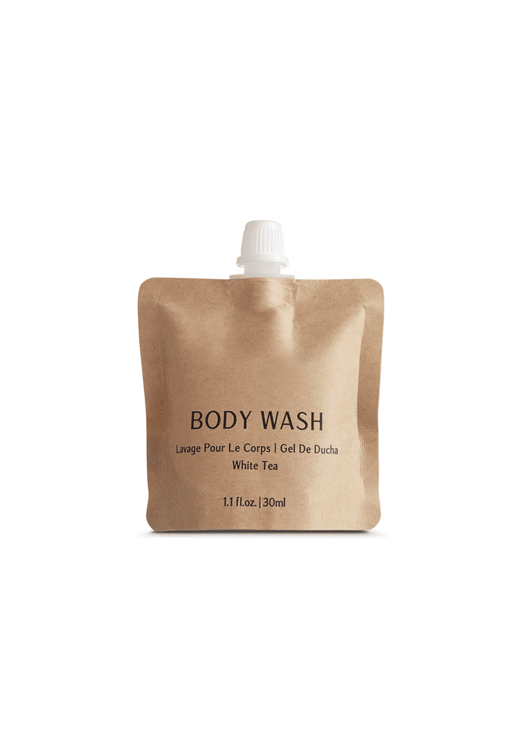 BIOCORN ADW-BIO30ML-BW Hotel Travel Size Body Wash 1.1 oz
