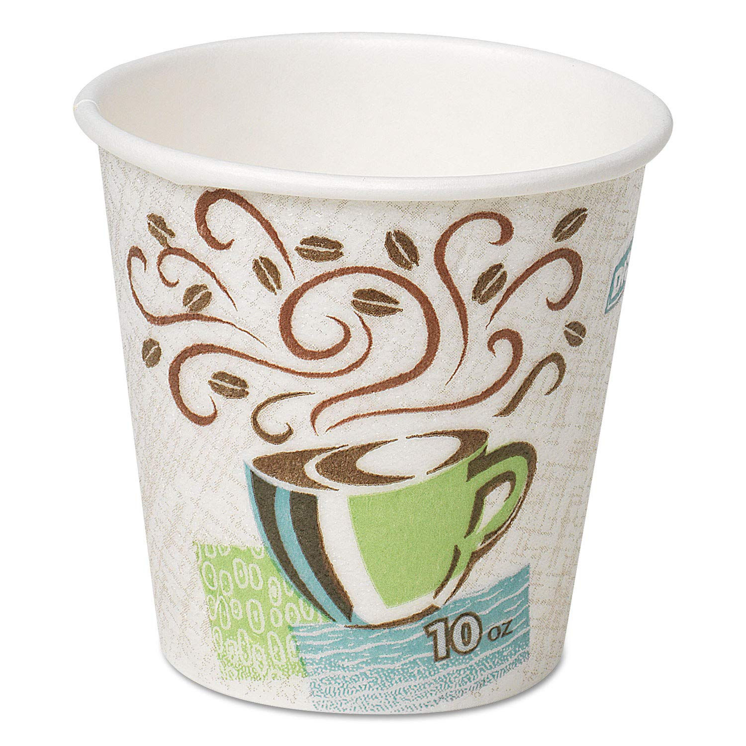 Dixie PerfecTouch Insulated Hot Paper Cups 10 Fl Oz Pack Of 25 White