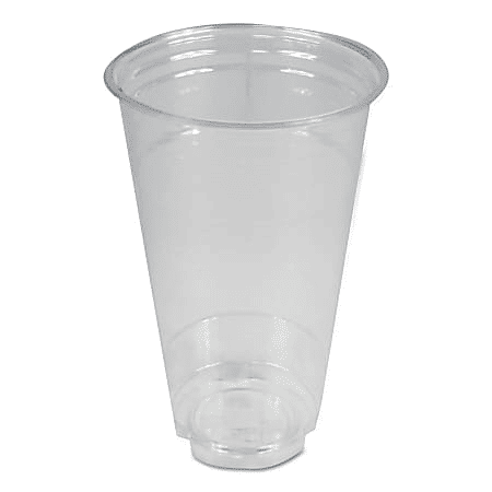 Boardwalk Plastic Cold Cups 24 Oz Clear Pack of 600
