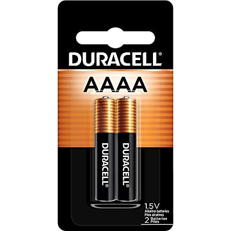Duracell AAAA 1.5V Specialty Alkaline Batteries Pack of 2
