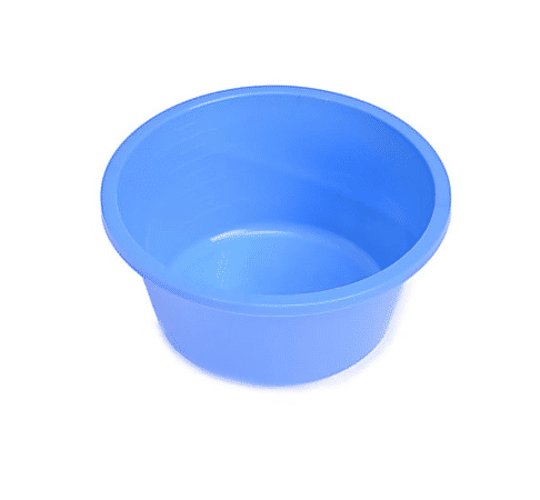Medline Sterile Plastic Bowls Non-Graduated 16 Oz Blue Pack Of 100