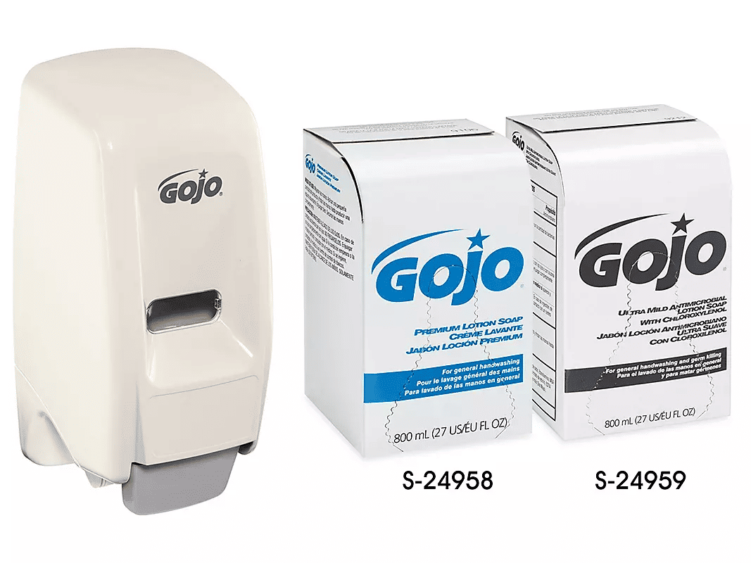 GOJO Liquid Push Dispenser 800 mL White