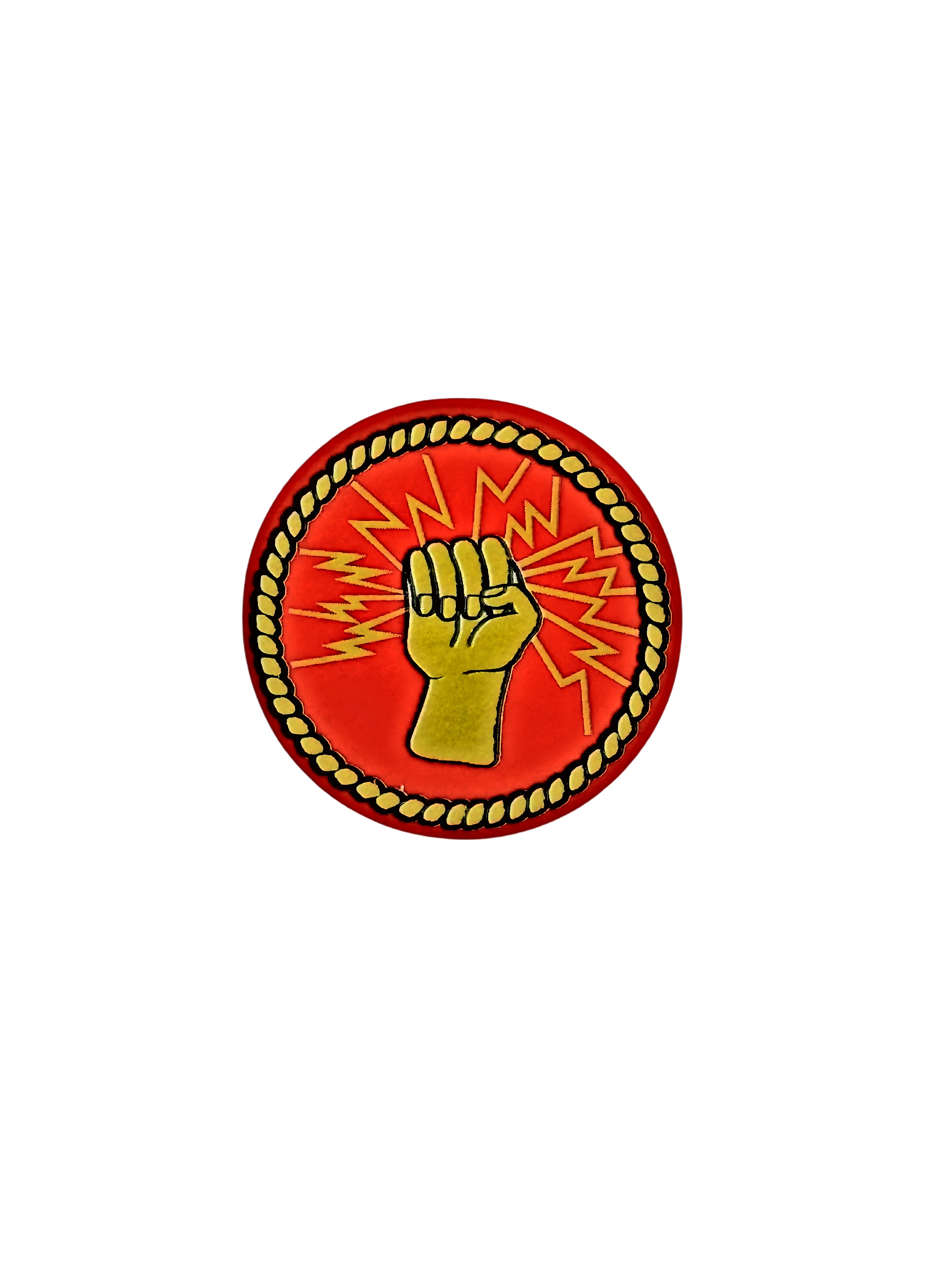 Conway Shield D141 Hand w/ Bolts Decal