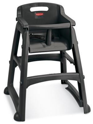 Rubbermaid Antimicrobial Polypropylene High Chair
