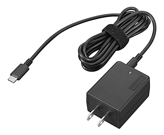 Lenovo 45W USB-C Portable Adapter Black GX20N20876