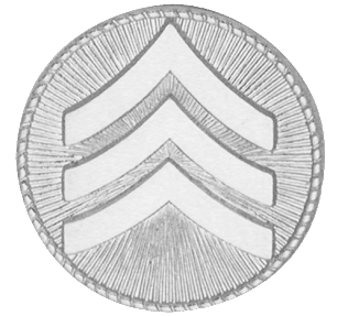Conway Shield CH1 Sergeant Chevron Ornament