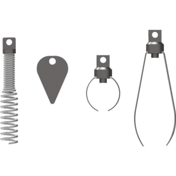 Maintenance Warehouse 87-058 Drain Cleaning Cutter Set 4-Piece