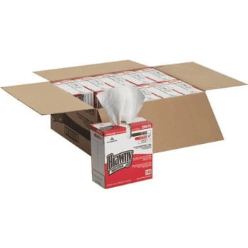 Brawny 20075 D300 White Cleaning Towels 10-Pack