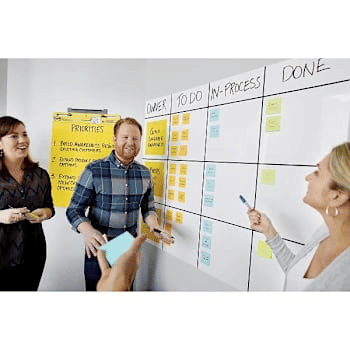 Post-it DEF3X2 Super Sticky Dry Erase Surface Film 36"x24"