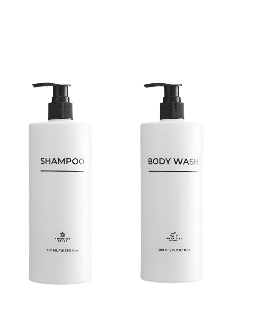 ADW-NOL480B-006 Shampoo and Body Wash Dispenser Set 16.2 Fl Oz 12-Pack