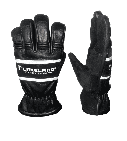 Lakeland NFPA3210 Ultimate Glow Leather Gauntlet Fire Gloves