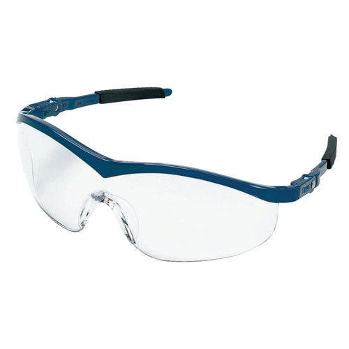 MCR Safety ST110 Storm Safety Glasses with Clear Duramass Scratch-Resistant Lens