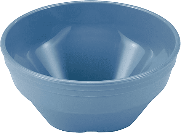 Cambro Camwear Dinnerware Bowls Square Base Slate Blue Pack Of 48