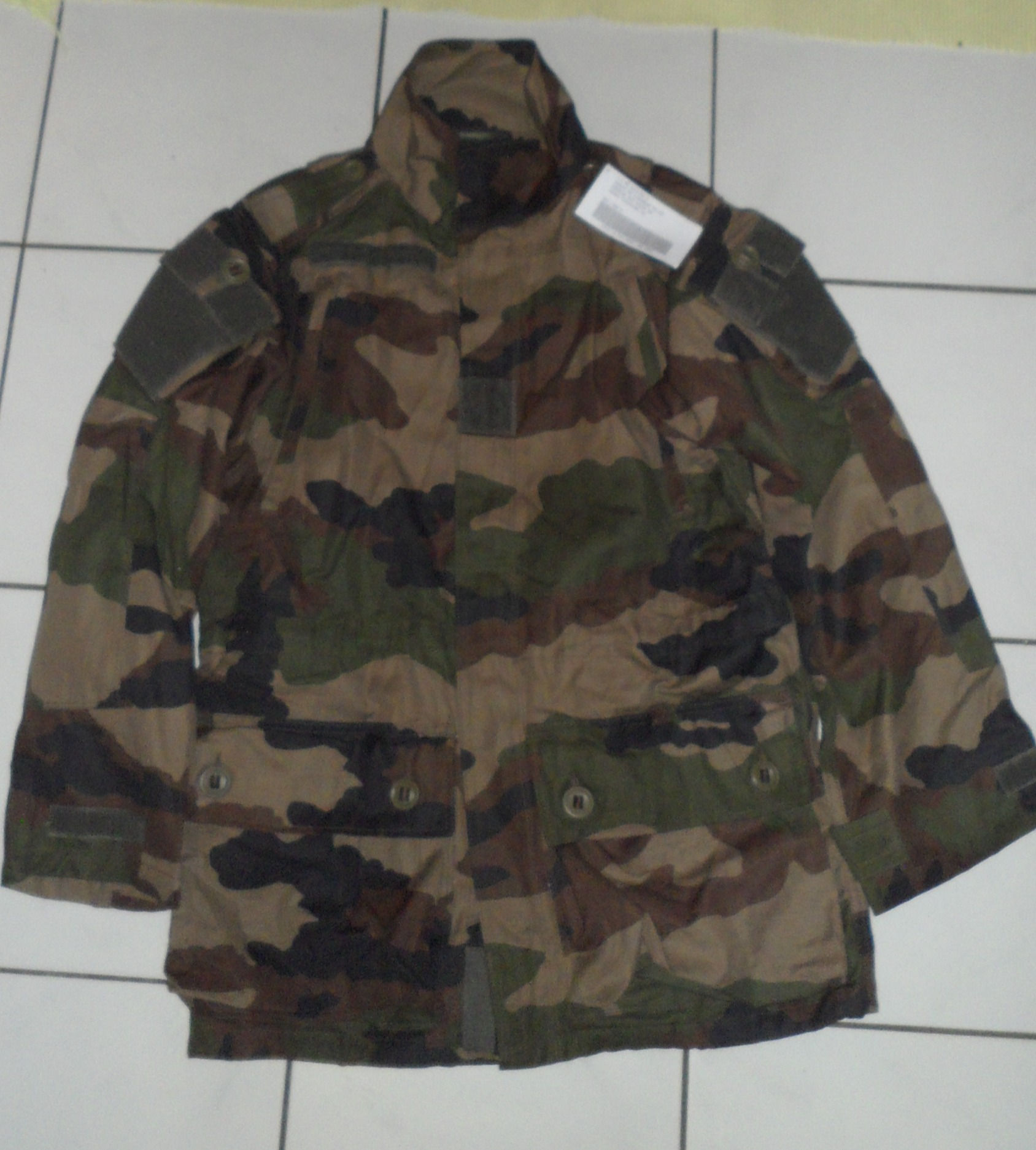 VESTE ARMÉE TYPE TENUE FÉLIN T4 RÈGLEMENTAIRE CAM CE