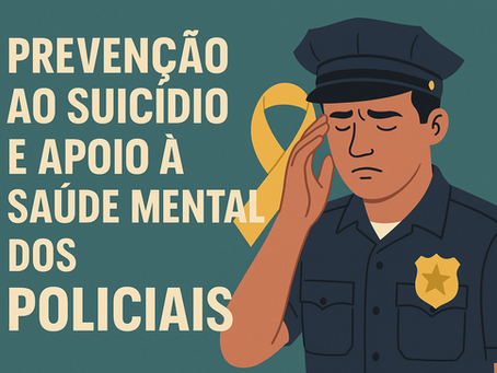 Prevenção ao Suicídio e Apoio à Saúde Mental dos Policiais por Gloria Maria Machado Pimentel