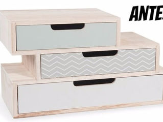 Transformación maravilla de cajón en mesilla