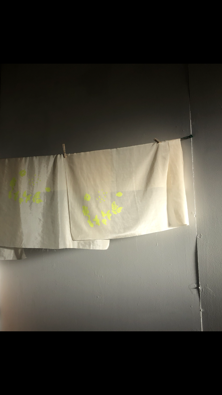 Thumbnail: Misaligned Woodblock Scarf