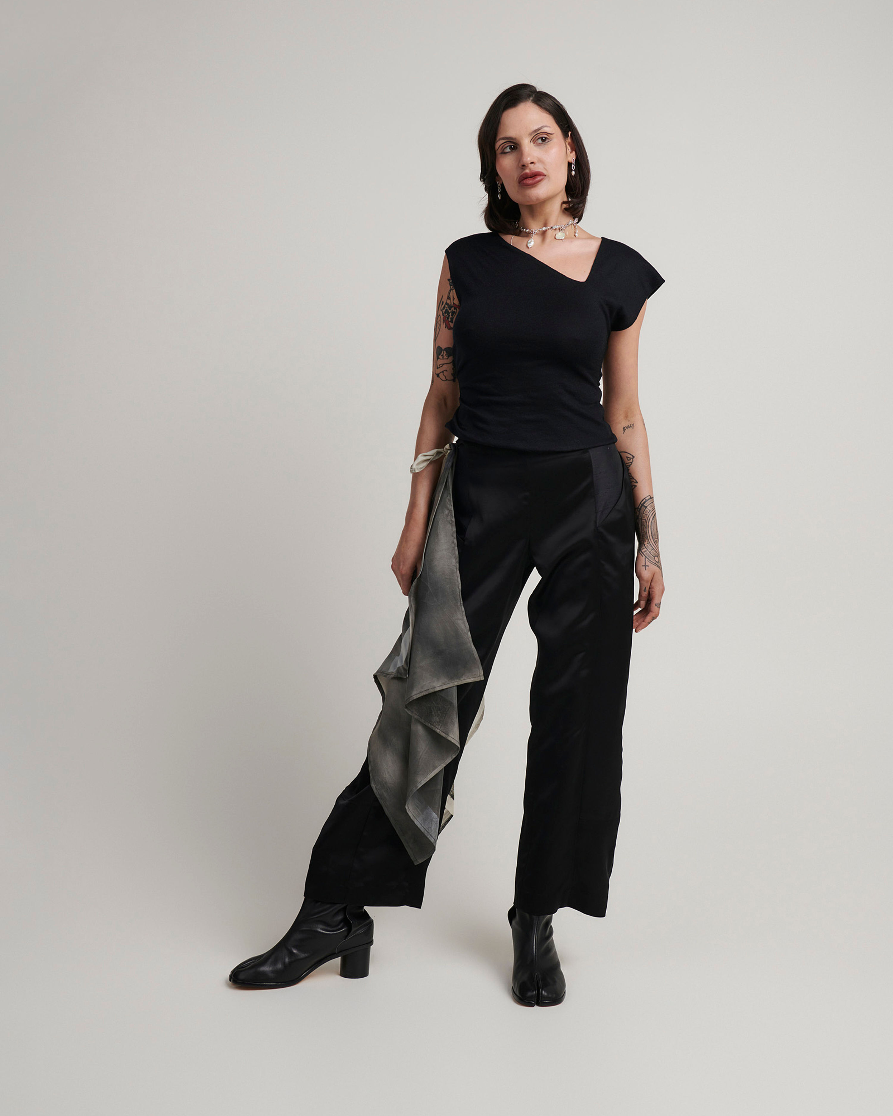Queen Moon Trousers – Midnight Black
