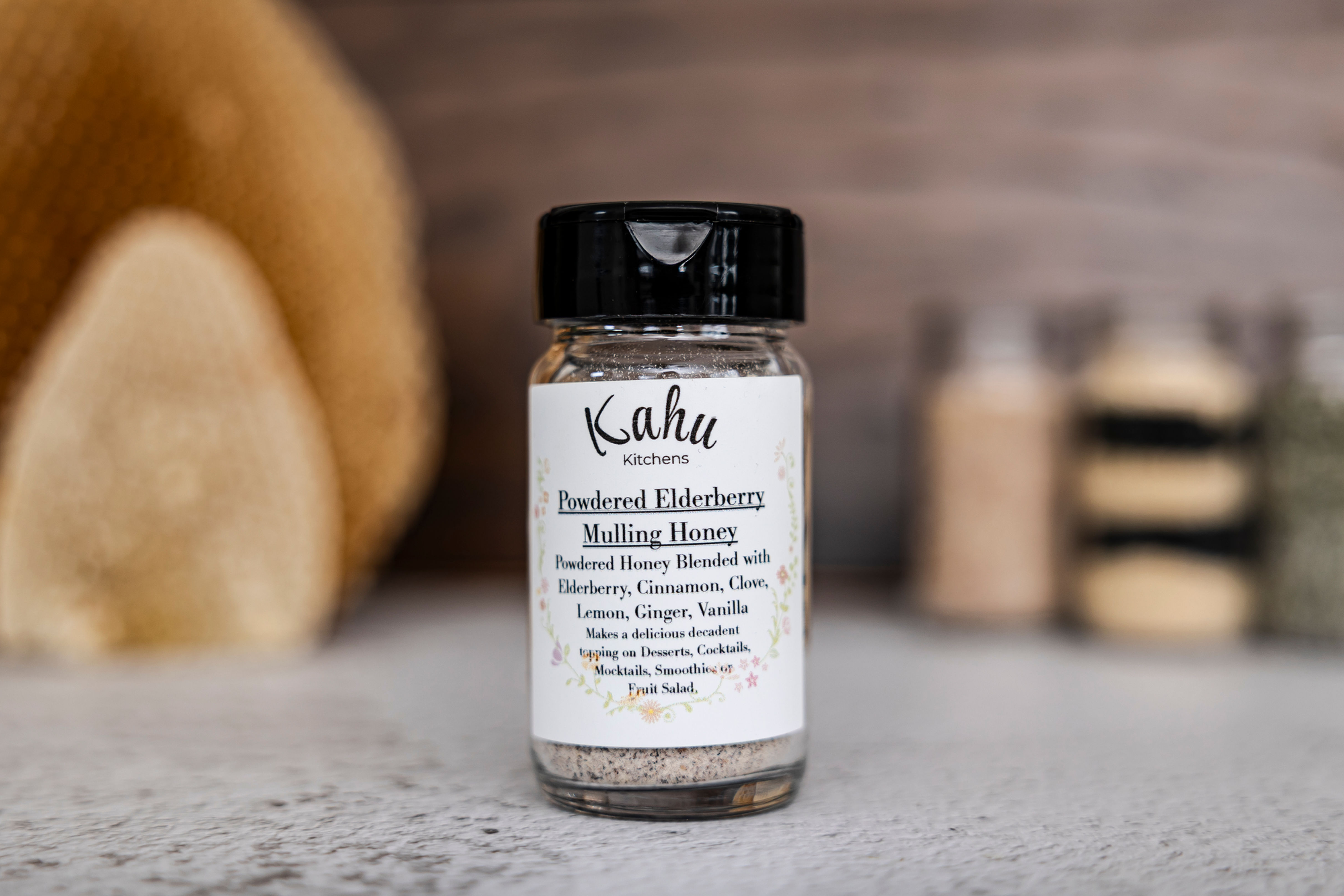 Powder Elderberry Mulling Honey