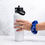 Thumbnail: Heading to the gym with a water bottle and the blue "Just Breathe" hair scrunchie