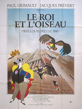 王と鳥 1980年 ポール・グリモー監督