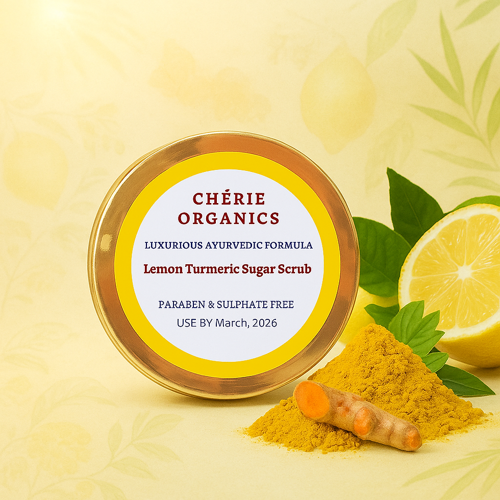 Thumbnail: Lemon Turmeric Sugar Face Scrub