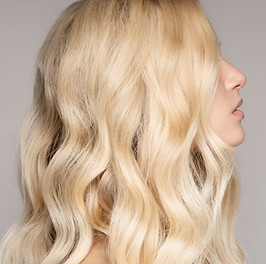 Blonde Wavy Hair