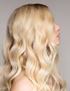 Blonde Wavy Hair