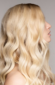 Blonde Wavy Hair