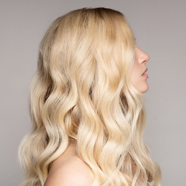 Blonde Wavy Hair