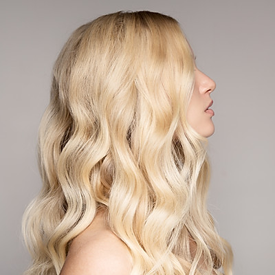 Blonde Wavy Hair