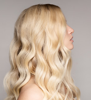 Blonde Wavy Hair